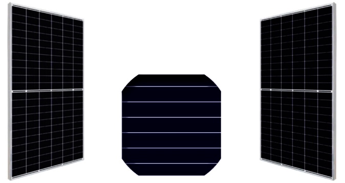 Panouri fotovoltaice half-cell